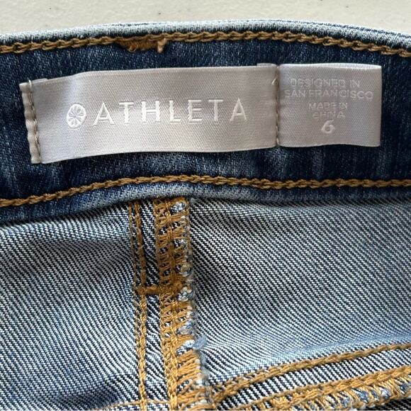 Athleta Blue Ankle Cropped Jeans - Picture 5 of 9